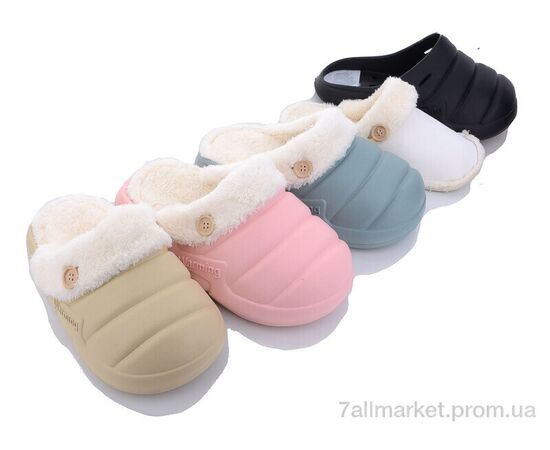 Тапки жіночі для будинку Весна/осінь WP151 mix (12 пар р.36-41) "Deshman" недорого оптом від прямого постачальника, зображення 2