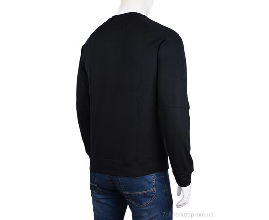 Фотография Кофта мужская Зима 3918-08-1 black (5 шт. р.сетка XL-5XL) "Мир" недорого оптом от прямого поставщика, изображение 2