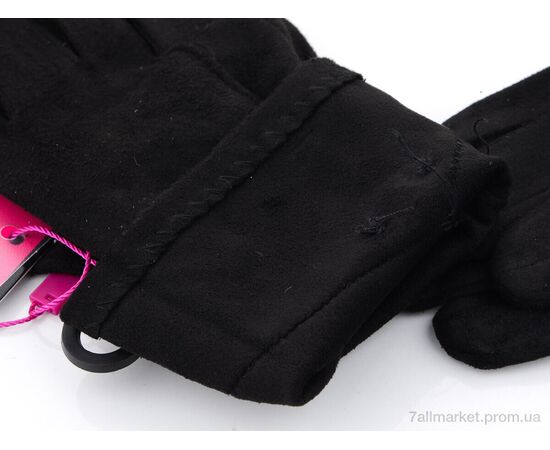 Фотография Перчатки женские Весна/осень Тонкий замш N6 (12 шт. р.сетка 6,5-8,5) "KUINH" недорого оптом от прямого поставщика, изображение 3