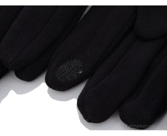 Фотография Перчатки мужские Весна/осень A3 black трикотаж (10 шт. р.сетка 11-13) "KUINH" недорого оптом от прямого поставщика, изображение 2