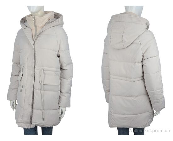 Куртка женская Весна/осень 8093 beige (4 шт. р.сетка M-2XL) "Hope" недорого оптом от прямого поставщика, изображение 3 Фотография Куртка женская Весна/осень 8093 beige (4 шт. р.сетка M-2XL) "Hope" недорого оптом от прямого поставщика, изображение 3