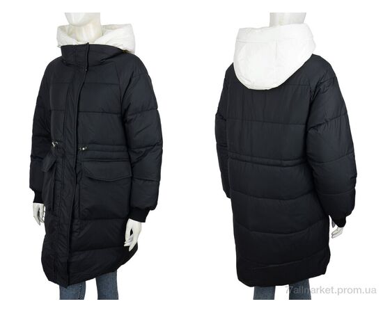 Куртка жіноча Весна/осінь 9116 black (4 шт. р.сіткаS-XL) "Hope" недорого оптом від прямого постачальника, зображення 3