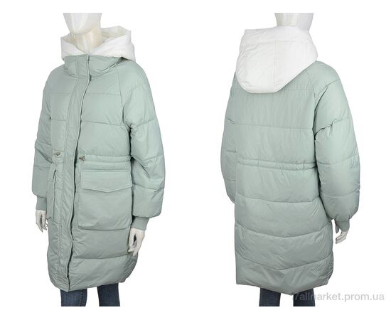 Фотография Куртка женская Весна/осень 9116 bean green (4 шт. р.сетка S-XL) "Hope" недорого оптом от прямого поставщика, изображение 3
