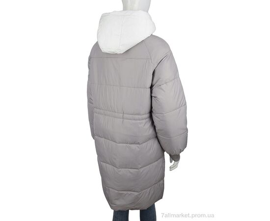 Фотография Куртка женская Весна/осень 9116 grey (4 шт. р.сетка S-XL) "Hope" недорого оптом от прямого поставщика, изображение 2