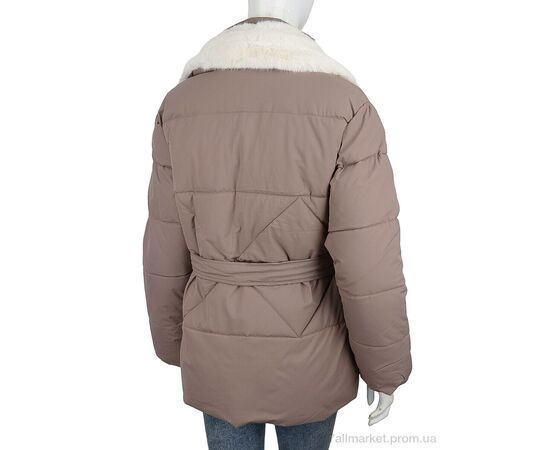 Куртка жіноча Весна/осінь 8051 brown (4 шт. р.сіткаM-2XL) "Hope" недорого оптом від прямого постачальника, зображення 2