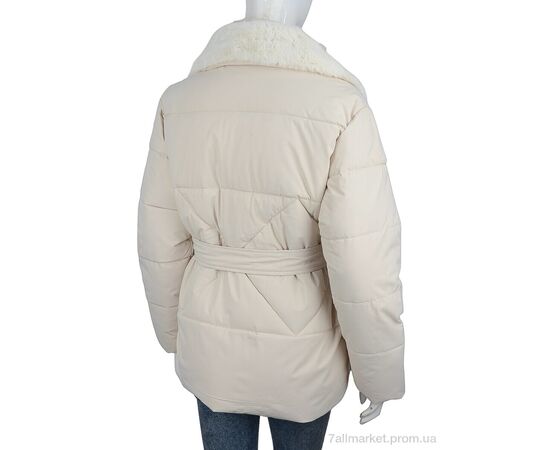 Куртка жіноча Весна/осінь 8051 beige (4 шт. р.сіткаM-2XL) "Hope" недорого оптом від прямого постачальника, зображення 2