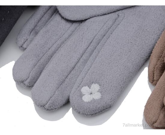 Рукавички жіночі Весна/осінь 2-35Ж mix (12 шт. р.сітка6,5-8,5) "KUINH" недорого оптом від прямого постачальника, зображення 2