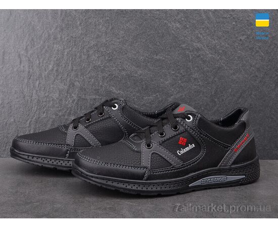 Кросівки дитячі модні Весна/осінь D14C чорно-сірий (8 пар р.34-39) "Paolla" недорого оптом від прямого постачальника, зображення 3