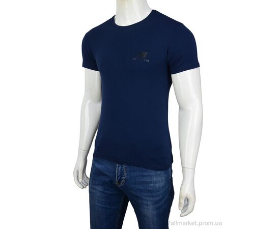 Фотография Футболка мужская Лето 793 blue (5 шт. р.сетка S-2XL) "Textile" недорого оптом от прямого поставщика, изображение 2