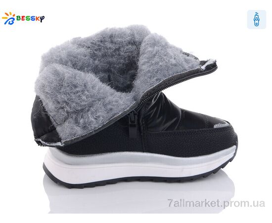 Дутики дитячі утеплені Зима BM3100-1B (8 пар р.26-31) "Bessky-Kellaifeng" недорого оптом від прямого постачальника, зображення 2