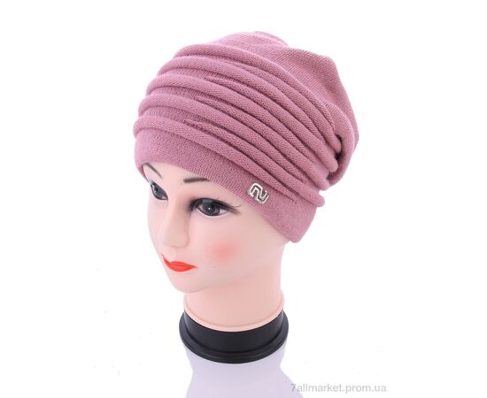 Жіноча шапка Зима Ilgera mix (6 шт. р.сітка56-59) "TUZZI" недорого оптом від прямого постачальника, зображення 2