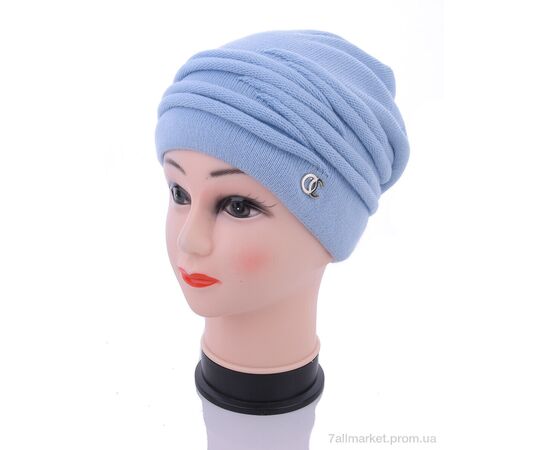 Жіноча шапка Зима Lagerta mix (6 шт. р.сітка56-59) "TUZZI" недорого оптом від прямого постачальника, зображення 2