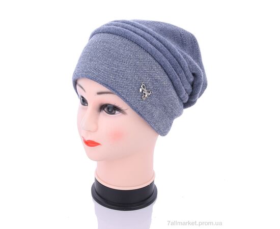 Жіноча шапка Зима Kipris mix (6 шт. р.сітка56-59) "TUZZI" недорого оптом від прямого постачальника, зображення 2 Жіноча шапка Зима Kipris mix (6 шт. р.сітка56-59) "TUZZI" недорого оптом від прямого постачальника, зображення 2
