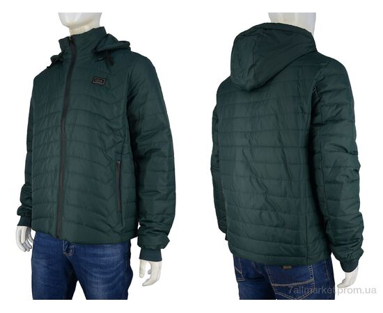 Куртка мужская Весна/осень 3298-006-3 green (6 шт. р.сетка 46-56) "Мир" недорого оптом от прямого поставщика, изображение 3 Фотография Куртка мужская Весна/осень 3298-006-3 green (6 шт. р.сетка 46-56) "Мир" недорого оптом от прямого поставщика, изображение 3