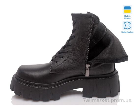 Черевики жіночі стильні Весна/осінь Paradize 777-B-1605 чорний-d (6 пар р.36-40) "Prime-Opt" недорого оптом від прямого постачальника, зображення 2