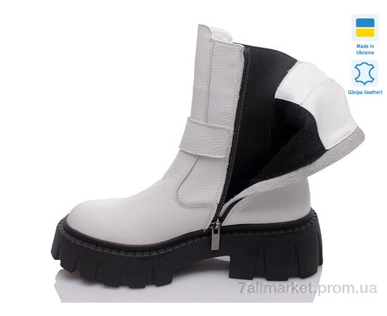 Черевики жіночі стильні Весна/осінь Paradize 777-CH-111 білий-d (6 пар р.36-40) "Prime-Opt" недорого оптом від прямого постачальника, зображення 2