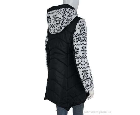 Куртка женская Зима D9 black (07133) (4 шт. р.сетка 34-40) "Obuvok" недорого оптом от прямого поставщика, изображение 2 Фотография Куртка женская Зима D9 black (07133) (4 шт. р.сетка 34-40) "Obuvok" недорого оптом от прямого поставщика, изображение 2