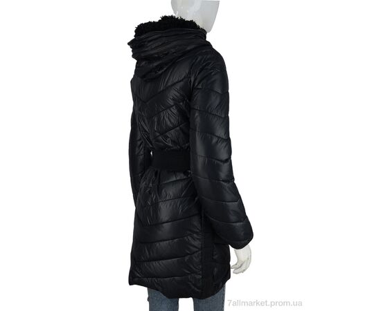 Куртка женская Зима 906-2 black (07095) (3 шт. р.сетка L-2XL) "Obuvok" недорого оптом от прямого поставщика, изображение 2 Фотография Куртка женская Зима 906-2 black (07095) (3 шт. р.сетка L-2XL) "Obuvok" недорого оптом от прямого поставщика, изображение 2