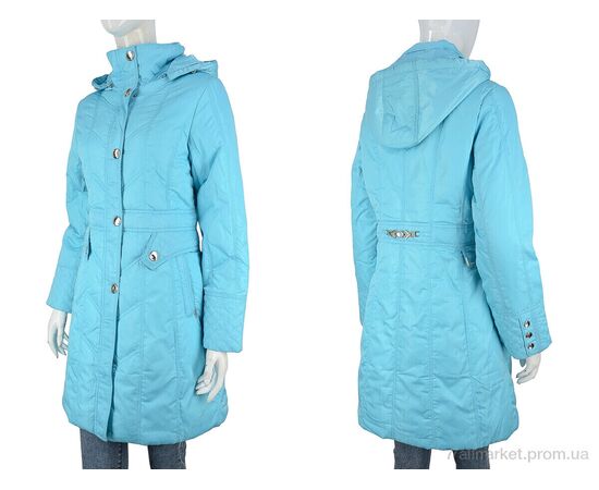 Фотография Куртка женская Зима 13-922 l.blue (07102) (4 шт. р.сетка S-2XL) "Obuvok" недорого оптом от прямого поставщика, изображение 3
