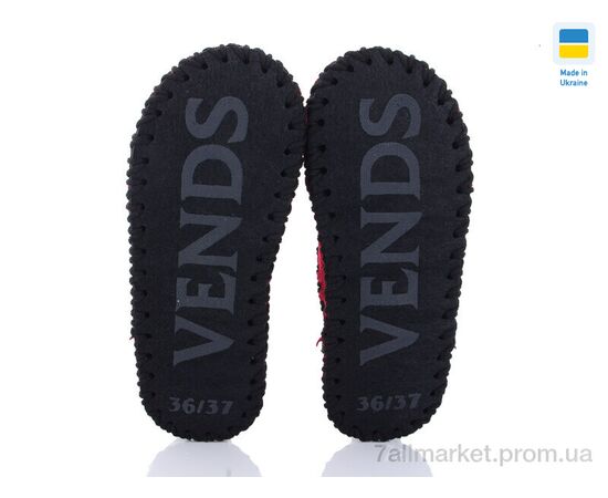 Фотография Тапки женские для дома Весна/осень 422W bordo (9 пар р.36-41) "Active" недорого оптом от прямого поставщика, изображение 3