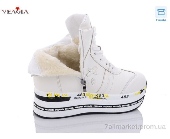 Черевики жіночі стильні Зима F1020-2 (8 пар р.36-41) "Veagia-ADA" недорого оптом від прямого постачальника, зображення 2