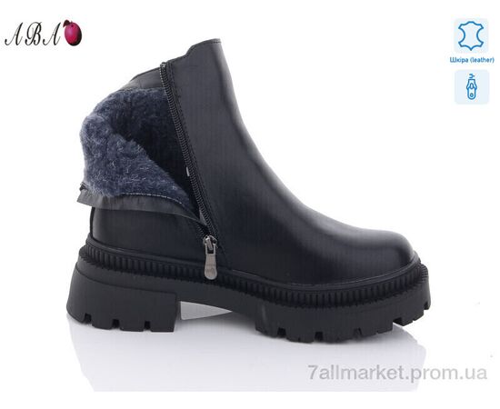 Черевики жіночі стильні Зима AK726-6 (6 пар р.36-41) "Aba" недорого оптом від прямого постачальника, зображення 2