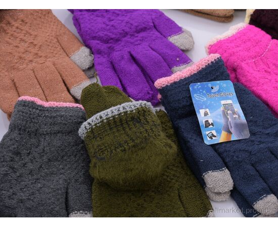 Рукавички жіночі Весна/осінь W20 доросл mix (12 шт. р.сітка6,5-8,5) "TUZZI" недорого оптом від прямого постачальника, зображення 2 Рукавички жіночі Весна/осінь W20 доросл mix (12 шт. р.сітка6,5-8,5) "TUZZI" недорого оптом від прямого постачальника, зображення 2