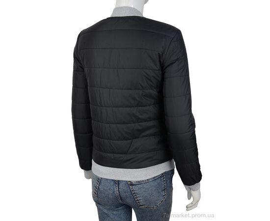 Куртка жіноча Весна/осінь БО-1 black (00961) (3 шт. р.сітка36-42) "Obuvok" недорого оптом від прямого постачальника, зображення 2 Куртка жіноча Весна/осінь БО-1 black (00961) (3 шт. р.сітка36-42) "Obuvok" недорого оптом від прямого постачальника, зображення 2