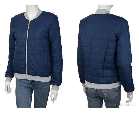 Куртка жіноча Весна/осінь БО-2 blue (03961) (3 шт. р.сітка48-52) "Obuvok" недорого оптом від прямого постачальника, зображення 3 Куртка жіноча Весна/осінь БО-2 blue (03961) (3 шт. р.сітка48-52) "Obuvok" недорого оптом від прямого постачальника, зображення 3