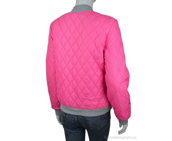 Куртка жіноча Весна/осінь БО5 pink (03959) (6 шт. р.сітка36-48) "Obuvok" недорого оптом від прямого постачальника, зображення 2