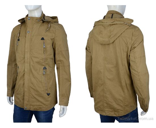 Куртка чоловіча Весна/осінь Z7918AL khaki (04519) (5 шт. р.сітка46-54) "Obuvok" недорого оптом від прямого постачальника, зображення 3 Куртка чоловіча Весна/осінь Z7918AL khaki (04519) (5 шт. р.сітка46-54) "Obuvok" недорого оптом від прямого постачальника, зображення 3
