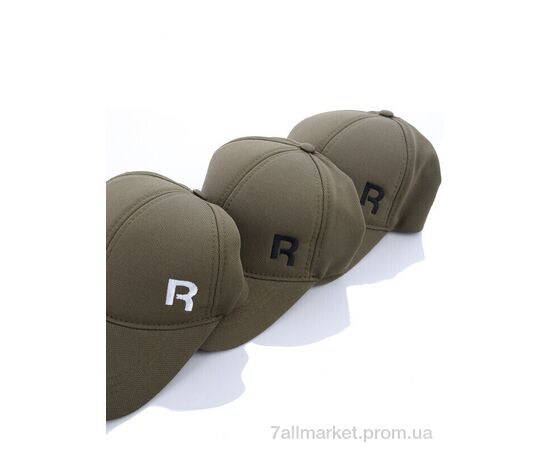 Кепка для чоловіків Весна/осінь Кепка трикотаж з вишивкою хакі (3 шт. р.сіткаOne size) "VIOLA" недорого оптом від прямого постачальника, зображення 3