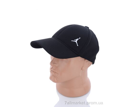 Фотография Кепка для мужчин Весна/осень Кепка трикотаж з вишивкою чорний (3 шт. р.сетка One size) "VIOLA" недорого оптом от прямого поставщика, изображение 2