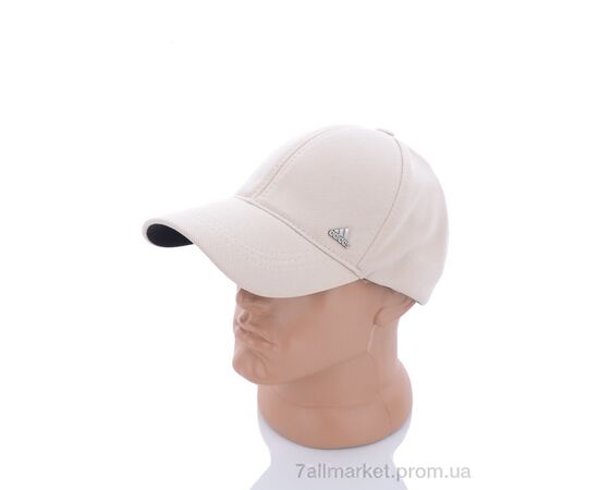 Кепка для чоловіків Весна/осінь Кепка трикотаж з залізкою бежевий (3 шт. р.сіткаOne size) "VIOLA" недорого оптом від прямого постачальника, зображення 2