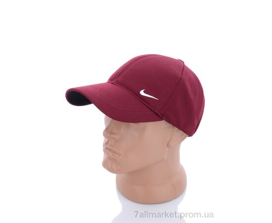 Кепка для чоловіків Весна/осінь Кепка трикотаж з накатом бордовий (3 шт. р.сіткаOne size) "VIOLA" недорого оптом від прямого постачальника, зображення 2