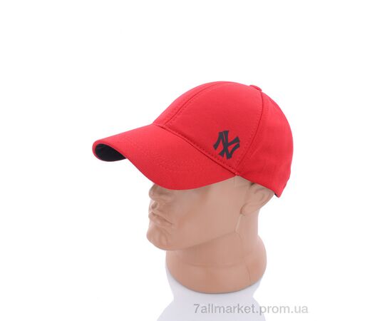 Кепка для чоловіків Весна/осінь Кепка трикотаж з накатом червоний (3 шт. р.сіткаOne size) "VIOLA" недорого оптом від прямого постачальника, зображення 2
