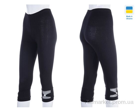 Фотография Бриджи женские Лето Бриджі бант сітка чорний батал (3 шт. р.сетка 50-56) "VIOLA" недорого оптом от прямого поставщика, изображение 3