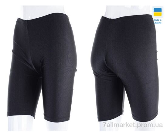 Фотография Велосипедки Лето Велотреки еластік чорний (3 шт. р.сетка 46-50) "VIOLA" недорого оптом от прямого поставщика, изображение 3