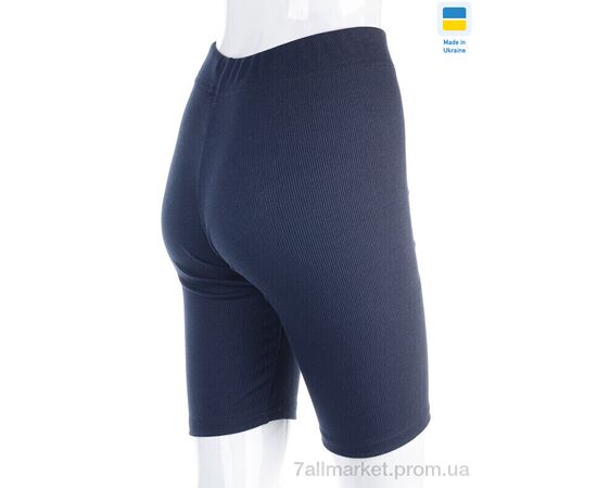 Фотография Велосипедки Лето Велотреки рубчик синій (3 шт. р.сетка 46-50) "VIOLA" недорого оптом от прямого поставщика, изображение 2