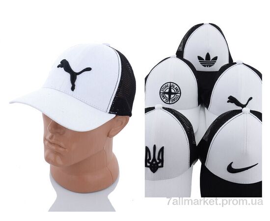 Фотография Кепка для мужчин Лето Бейсболка з сіткою та вишивкою 003 mix (3 шт. р.сетка One size) "VIOLA" недорого оптом от прямого поставщика, изображение 2