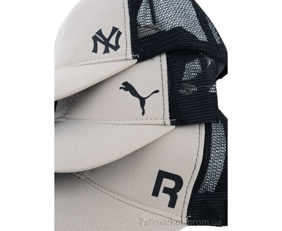 Кепка для чоловіків Літо Кепка лакоста з сіткою та накатка 007 mix (3 шт. р.сіткаOne size) "VIOLA" недорого оптом від прямого постачальника, зображення 3