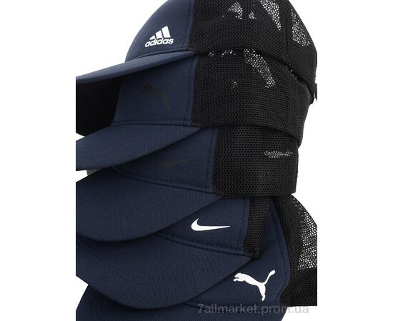 Кепка для чоловіків Літо Кепка лакоста з сіткою та накатка 008 mix (3 шт. р.сіткаOne size) "VIOLA" недорого оптом від прямого постачальника, зображення 3