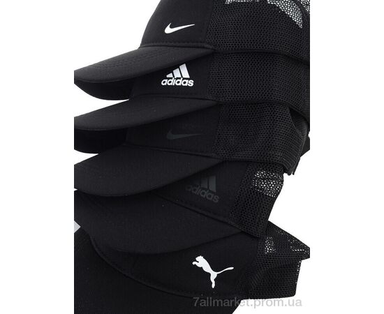 Кепка для чоловіків Літо Кепка лакоста з сіткою та накатка 009 mix (3 шт. р.сіткаOne size) "VIOLA" недорого оптом від прямого постачальника, зображення 3