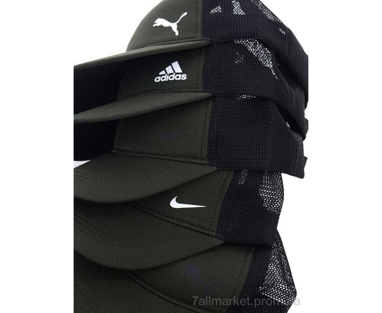 Кепка для чоловіків Літо Кепка лакоста з сіткою та накатка 010 mix (3 шт. р.сіткаOne size) "VIOLA" недорого оптом від прямого постачальника, зображення 3