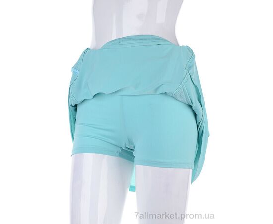 Шорти жіночі Літо PU6963 вузька резинка бірюза (06687) (4 шт. р.сіткаM-2XL) "Obuvok" недорого оптом від прямого постачальника, зображення 3