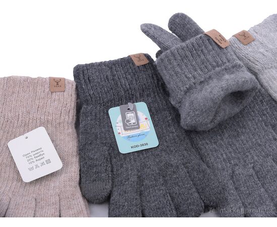 Рукавички жіночі Весна/осінь 3830 mix (12 шт. р.сітка6,5-8,5) "KUINH" недорого оптом від прямого постачальника, зображення 2