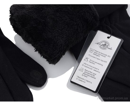 Фотография Перчатки мужские Зима 425 black (10 шт. р.сетка 11-13) "KUINH" недорого оптом от прямого поставщика, изображение 2