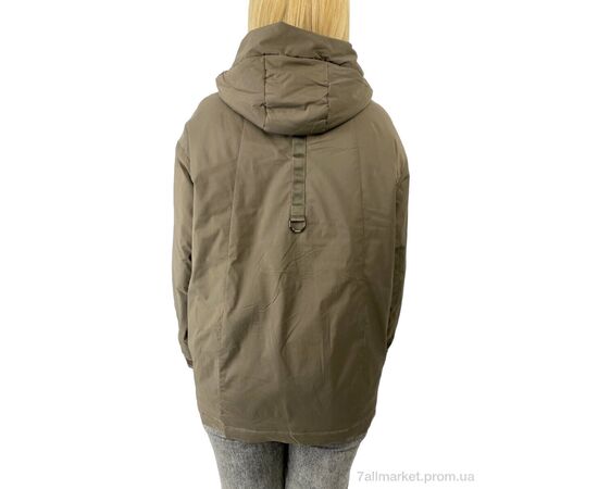 Куртка женская Весна/осень 22975 хаки (6 шт. р.сетка 48-58) "Kram" недорого оптом от прямого поставщика, изображение 2 Фотография Куртка женская Весна/осень 22975 хаки (6 шт. р.сетка 48-58) "Kram" недорого оптом от прямого поставщика, изображение 2