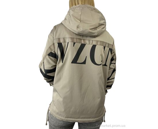 Куртка жіноча Весна/осінь 22989 бежевий (5 шт. р.сітка46-54) "Kram" недорого оптом від прямого постачальника, зображення 2