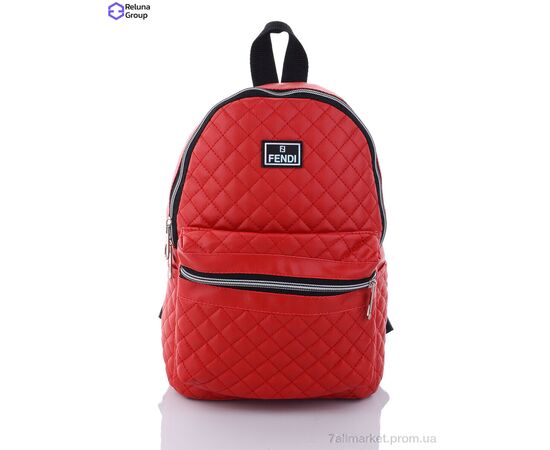 Фотография Рюкзак женский YM013-14 red 33*24*12 см, "Reluna Group" недорого оптом от прямого поставщика, изображение 2